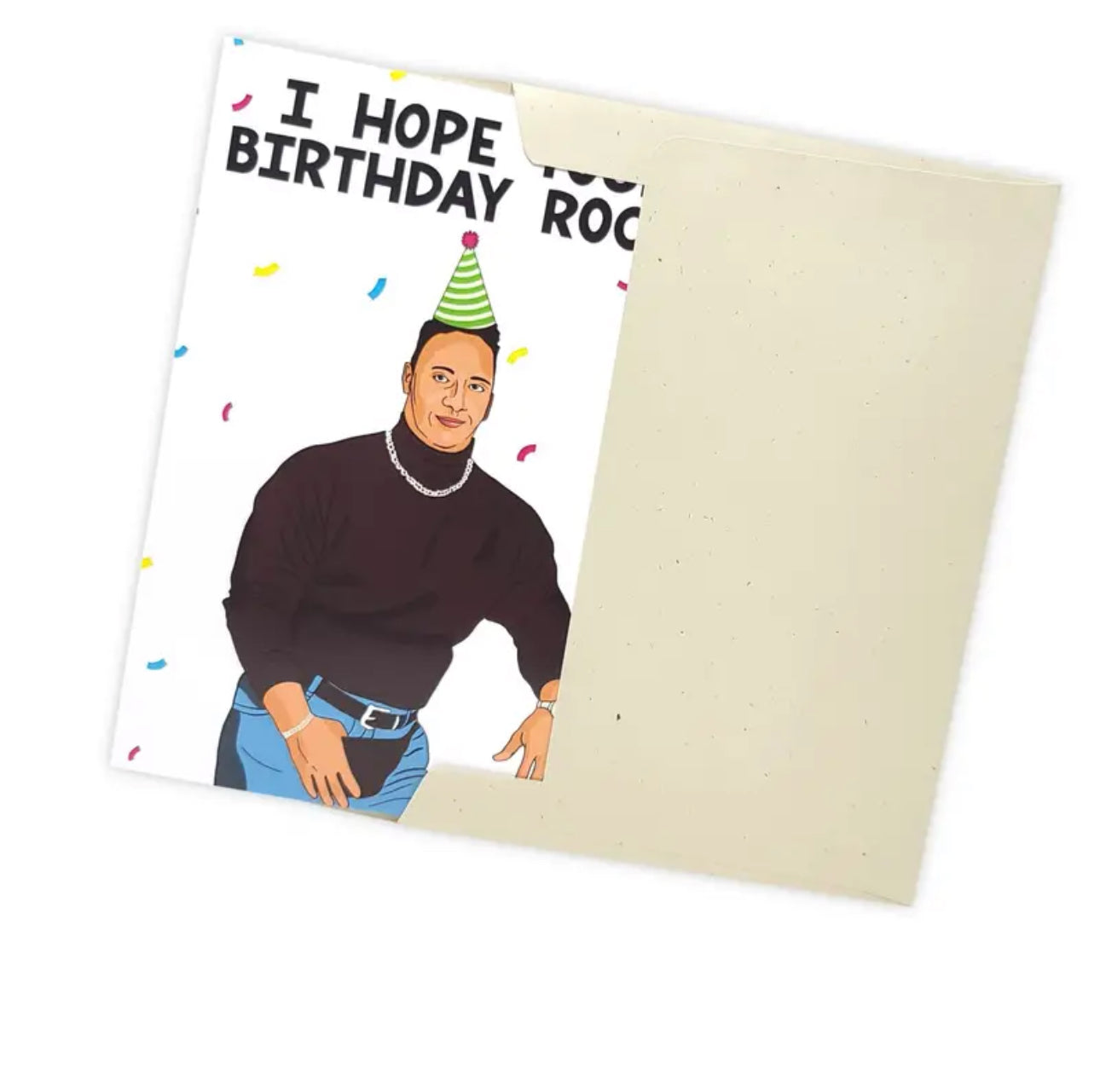 The Rock Humor Card